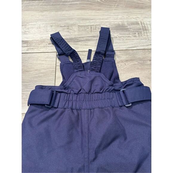 Cat & Jack navy blue snow pants/snow bibs toddler size 2 - Picture 9 of 11